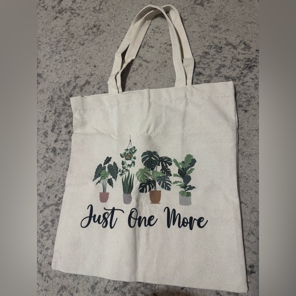Plant Canvas Tote Bag